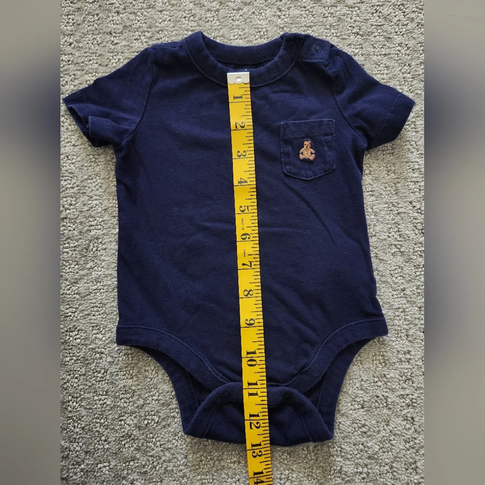 Gap 100% Cotton Blue Baby Girl Baby Boy‎ Bundle Set size 3-6 months
